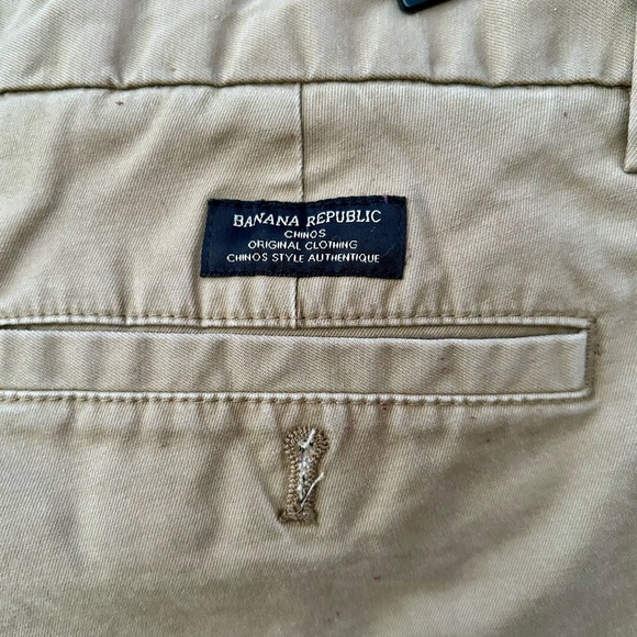 Banana Republic Mason Chinos Pants 32x30 Men’s Khakis - Picture 7 of 9